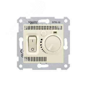 Sedna Бежевый Термостат комнатный 10А | SDN6000147 | Schneider Electric - фото 6