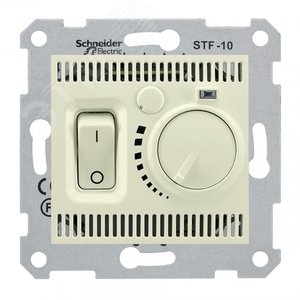 Sedna Бежевый Регулятор теплого пола 10А | SDN6000347 | Schneider Electric - фото 2