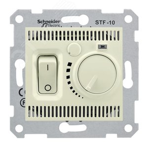 Sedna Бежевый Регулятор теплого пола 10А | SDN6000347 | Schneider Electric - фото 4
