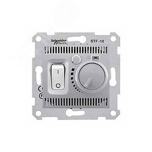 Sedna Алюминий Регулятор теплого пола 10А | SDN6000360 | Schneider Electric - фото 6
