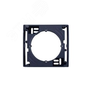 Sedna Коробка одноместная для наружного монтажа графит (SDN6100170) 4