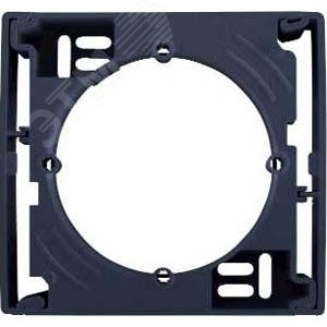 Sedna Коробка одноместная для наружного монтажа графит (SDN6100170) 3