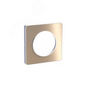 ODACE Рамка 1 пост полированная бронза (S52P802L) 4