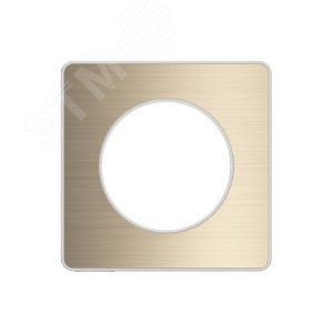 ODACE Рамка 1 пост полированная бронза (S52P802L) 5