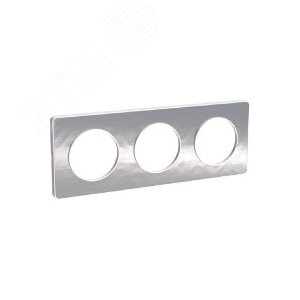 Odace Алюминий Мартель/Бел Рамка 3-ая | S52P806K | Schneider Electric - фото 5
