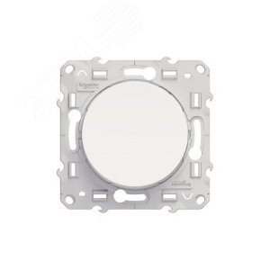 Odace Белый Выключатель 1-клавишный | S52R201 | Schneider Electric - фото 6