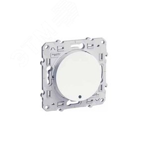 ODACE Переключатель с LED подсветкой белый (S52R263) - фото 4