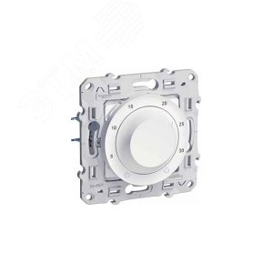 Odace Белый Термостат электронный комнатный 8А | S52R501 | Schneider Electric - фото 5