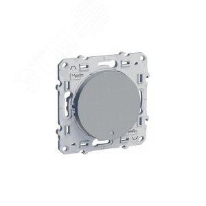 ODACE Переключатель с LED подсветкой алюминий (S53R263) - фото 6