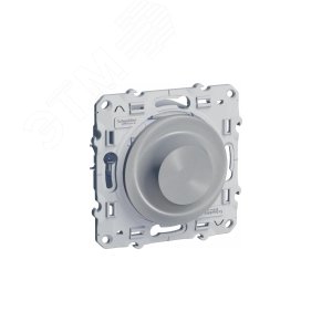 Odace Алюминий Светорегулятор поворотный 40-600Вт | S53R511 | Schneider Electric - фото 7