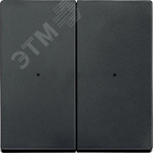 SM, КЛАВИША ДЛЯ МОДУЛЯ 2 КН. ВЫК, АНТРАЦ | MTN625214 | Schneider Electric - фото 3