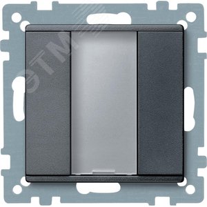 SM,1 КН. ВЫКЛ PLUS, АНТРАЦИТ | MTN627514 | Schneider Electric - фото 3