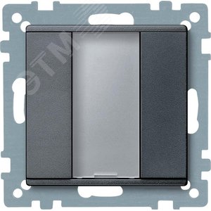 SM,1 КН. ВЫКЛ PLUS, АНТРАЦИТ | MTN627514 | Schneider Electric - фото 4