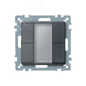 SM,2 КН. ВЫКЛ PLUS, АНТРАЦИТ | MTN627614 | Schneider Electric - фото 4