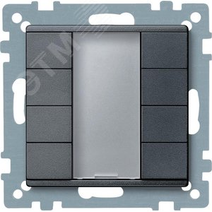 SM,4 КН. ВЫКЛ PLUS, АНТРАЦИТ | MTN627814 | Schneider Electric - фото 4
