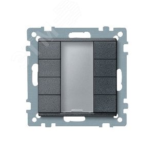 SM,4 КН. ВЫКЛ PLUS, АНТРАЦИТ | MTN627814 | Schneider Electric - фото 6