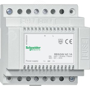 ИСТОЧНИК ПИТАНИЯ REG, AC 24 В/ 1А | MTN663529 | Schneider Electric 4