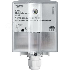 ДАТЧИК ОСВЕЩЕННОСТИ И ТЕМПЕРАТУРЫ | MTN663991 | Schneider Electric - фото 3