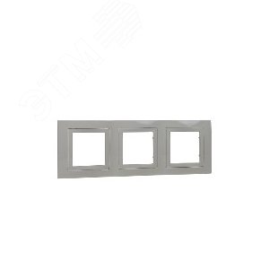 UNICA Рамка 3 поста бежевая (MGU2.006.25) 4