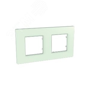 Unica-Quadro рамка х 2 матов стекло - фото 5