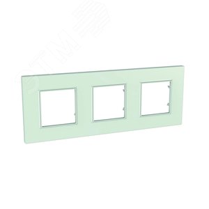 Unica-Quadro рамка х 3 матов стекло - фото 4