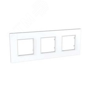 Unica Quadro Белый Рамка 3-ая | MGU2.706.18 | Schneider Electric - фото 3
