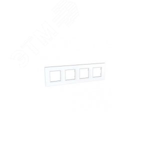 Unica Quadro Белый Рамка 4-ая | MGU2.708.18 | Schneider Electric - фото 4