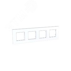 Unica Quadro Белый Рамка 4-ая | MGU2.708.18 | Schneider Electric - фото 5