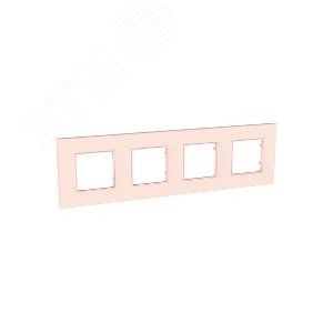 Unica Quadro Розовый жемчуг Рамка 4-ая | MGU4.708.37 | Schneider Electric - фото 5