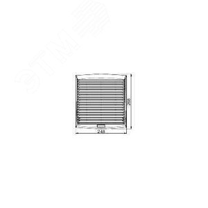 ВЕНТ-ТОР 180M3/Ч 48В ЦВЕТ RAL7035 | NSYCVF165M48DPF | Schneider Electric 6