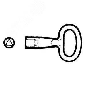 КЛЮЧ ТРЕУГОЛЬНИК 65ММ 5