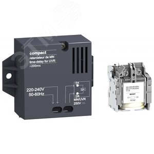 РЕЛЕ ВРЕМ. UVR 48В 50ГЦ (NS80/NSX630) | LV429426 | Schneider Electric - фото 3