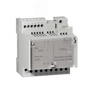 РЕЛЕ ВРЕМ. UVR 48В 50ГЦ (NS80/NSX630) | LV429426 | Schneider Electric - фото 7