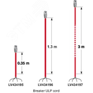 КАБЕЛЬ ULP CORD L= 1,3 М ДЛЯ NT, NW | LV434196 | Schneider Electric - фото 5