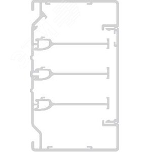 INKA-U123Х72-КОРОБ 2,5М АНОД.АЛЮМ | 5507000 | Schneider Electric - фото 6