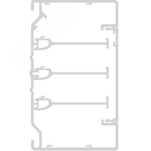 INKA-U123Х72-КОРОБ 2,5М АНОД.АЛЮМ | 5507000 | Schneider Electric - фото 5