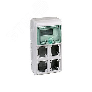 Щит ЩРн-П-8 для разъемов IP65 4 отверстия (13179) 6