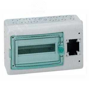 Щит навесной IP65 12 модулей+1 отверстие с интерфейсом с клеммами 4