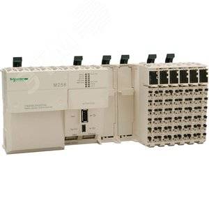 Контроллер логический M258 ETHERNET 42 дискретных входа/выхода 4 аналоговых входа 2PCI - фото 4