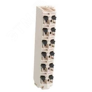КЛЕММНЫЕ КОЛОДКИ-6 КОНТАКТОВ-24В= БЕЛЫЙ - фото 5