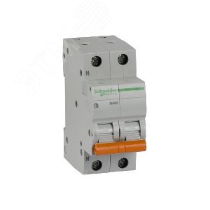 Выключатель автоматический двухполюсный (1п+N) ВА63 40А C 4,5кА | 11217 | Schneider Electric 6