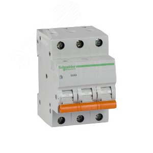 Выключатель автоматический трехполюсный ВА63 6А C 4,5кА | 11221 | Schneider Electric 7