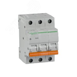 Выключатель автоматический трехполюсный ВА63 40А C 4,5кА | 11227 | Schneider Electric 7