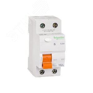 Выключатель дифференциального тока (УЗО) 2п 16А 10мА ВД63 АС (11454) 2