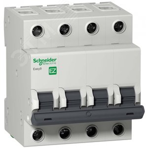 Выключатель автоматический четырехполюсный EASY 9 20А B 4,5кА | EZ9F14420 | Schneider Electric - фото 2
