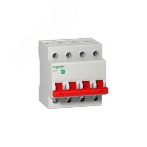 Выключатель нагрузки EASY 9 4П 40А (EZ9S16440) 6