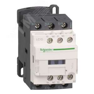 КОНТАКТОР D 3Р,32 A,НО+НЗ,220V 50/60 ГЦ,ЗАЖИМ ПОД ВИНТ, | LC1D32M7 | Schneider Electric 4