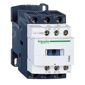 КОНТАКТОР D 3Р,9 A,НО+НЗ,220V 50/60 ГЦ,ЗАЖИМ ПОД ВИНТ, | LC1D09M7 | Schneider Electric 6