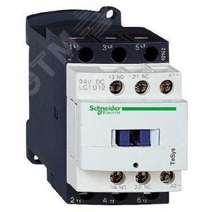 КОНТАКТОР D 3Р,12 A,НО+НЗ,220V 50/60 ГЦ,ЗАЖИМ ПОД ВИНТ, | LC1D12M7 | Schneider Electric 6