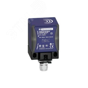 Датчик индуктивный 12-48В 4-20 мА М12 Sn=25мм кубический 2-х проводной 8